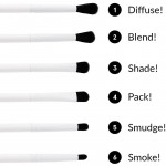BH Cosmetics Say It 6pc Eye Brush Set with Bag